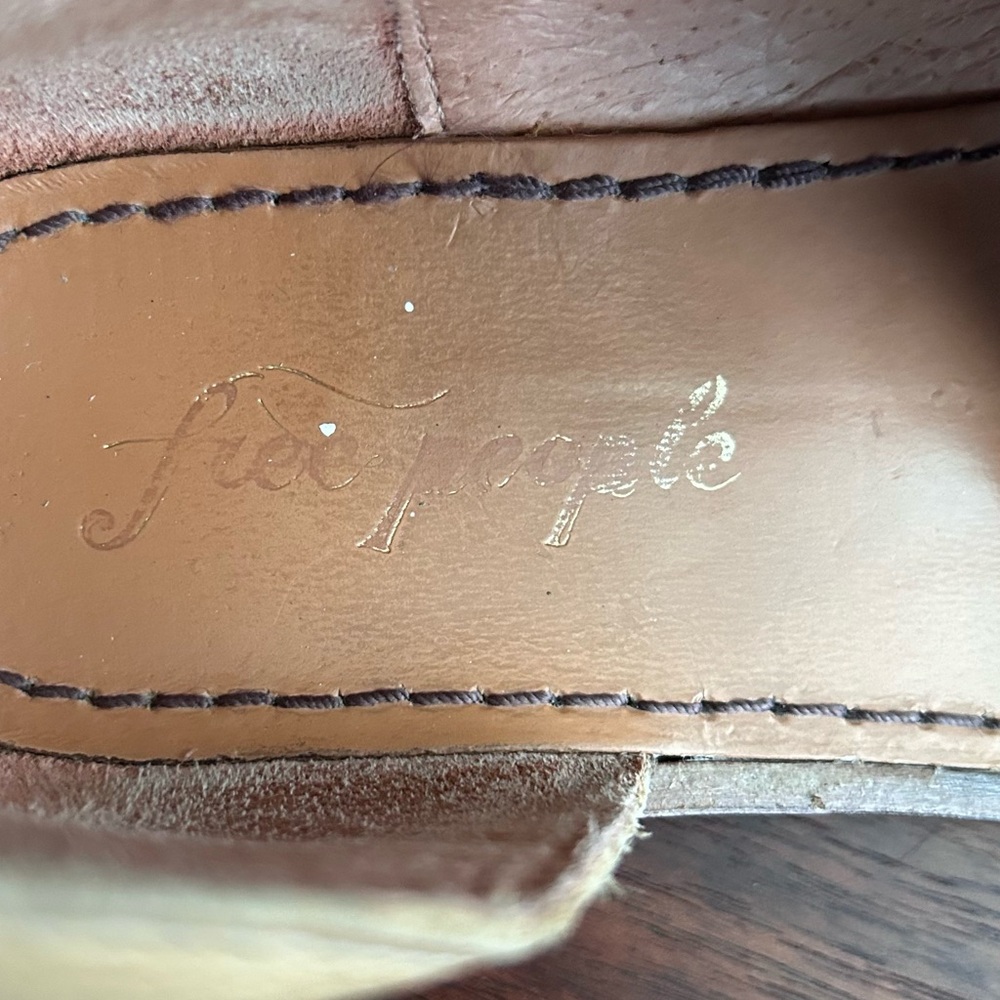 Free People Monte Blanc Sandals Light Sand Size EU 37, US 6.5 - Picture 8 of 8